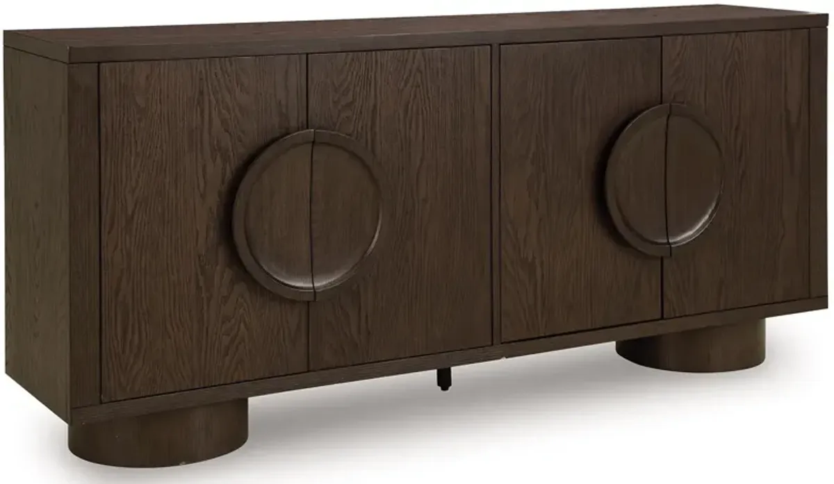 Veeda - Dark Brown - Accent Cabinet