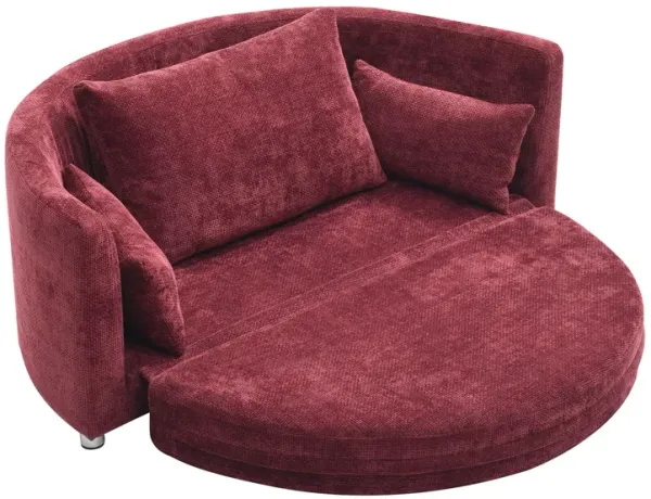 Multi-Functional Foldable Sleeper Sofa Bed, Floor Sofa Chair Bed, Circular Adjustable Futon Sitting And Sleeping Sofa