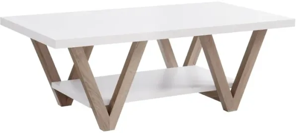 Set Of Tables, Home, Livingroom End Table & Coffee Table With Bottom Shelve