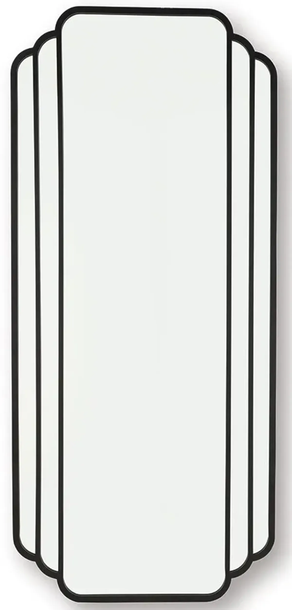 Antigone - Black - Floor Mirror
