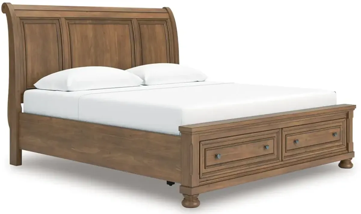 Feddinger - Storage Sleigh Bed