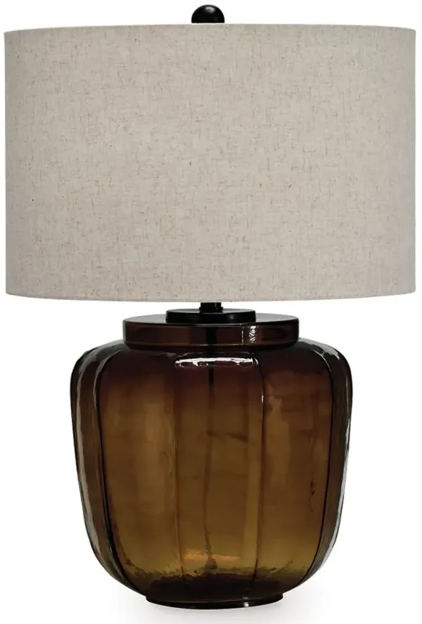 Bainmore - Amber - Glass Table Lamp