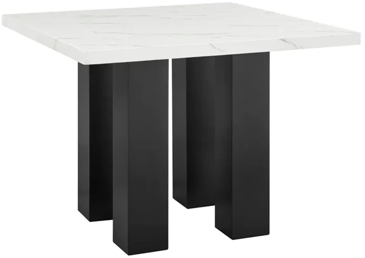 Parkside - Counter Height Table - White / Black