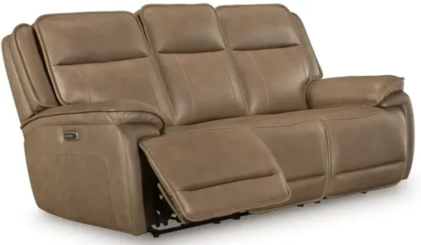 Glencroft - Sahara - Power Reclining Sofa With Adjustable Headrest