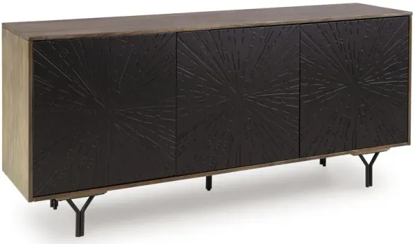 Lavinmont - Multi Brown - Accent Cabinet