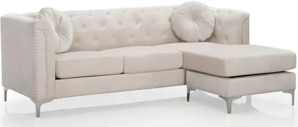 Pompano - Sofa Chaise - Ivory