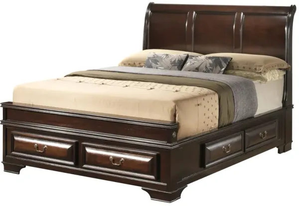 Lavita - Full Storage Bed - Cappuccino