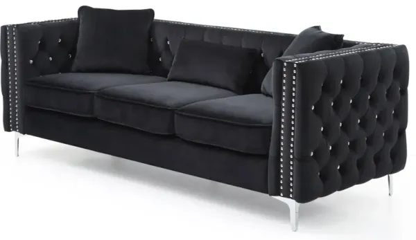 Paige - Sofa - Black