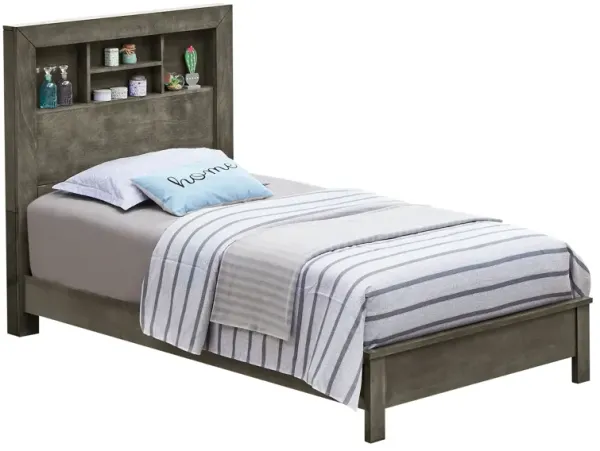 Twin Bed - Gray