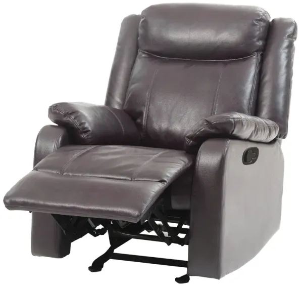 Ward - Rocker Recliner - Dark Brown