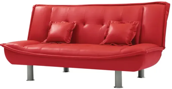 Lionel - Sofa Bed - Red