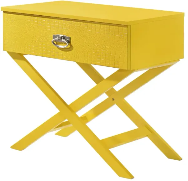 Xavier - Nightstand - Yellow