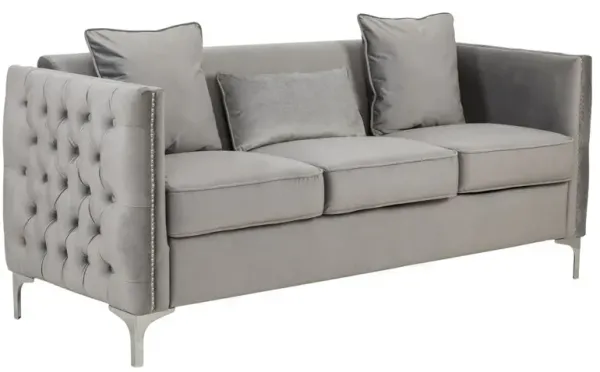 Bayberry - Sofa With 3 Pillows - Gray