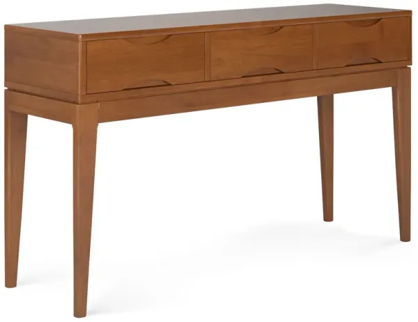 Harper - Console Sofa Table - Teak Brown