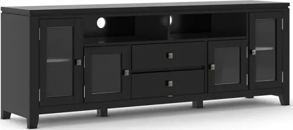 Cosmopolitan - Wide TV Media Stand - Black