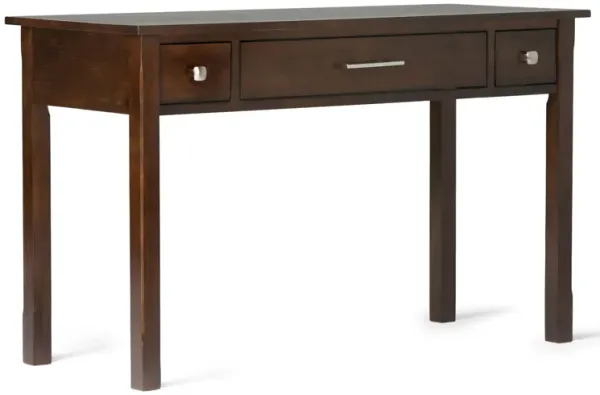 Avalon - Writing Office Desk - Dark Tobacco Brown