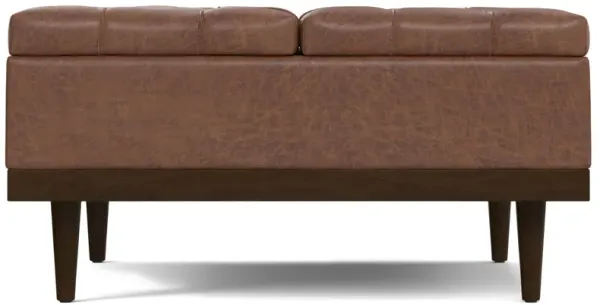 Mariah - Lift Top Table Storage Ottoman - Brown