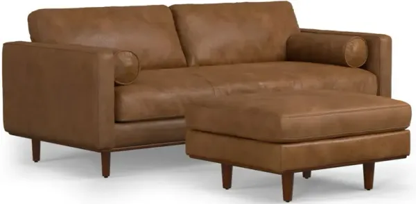 Morrison - Sofa And Ottoman Set - Brown