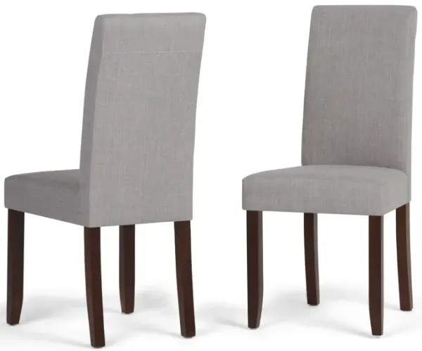 Acadian - Parson Dining Chair (Set of 2) - Dove Gray