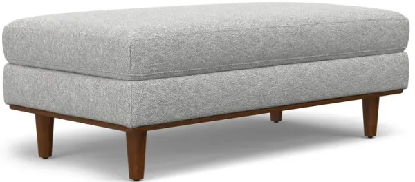 Morrison - Large Rectangular Ottoman - Mist Gray
