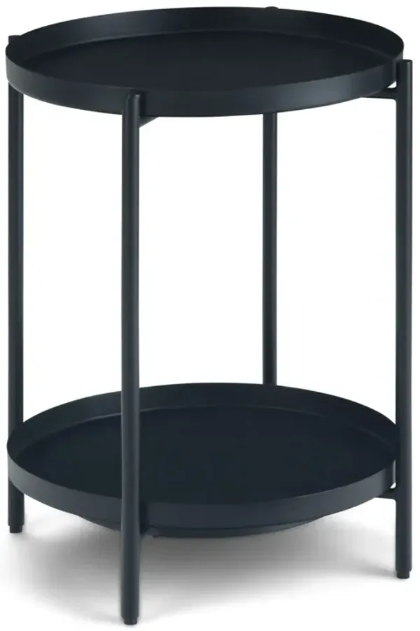 Monet - End Table - Black