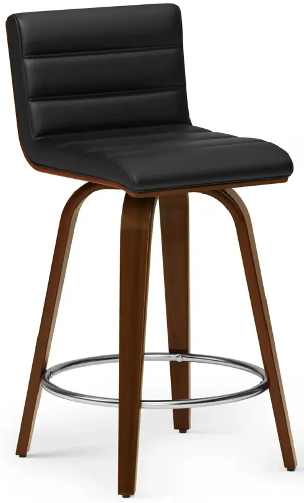 Roland - Counter Height Stool - Black