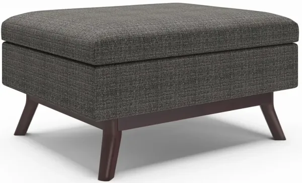 Owen - Coffee Table Storage Ottoman - Ebony