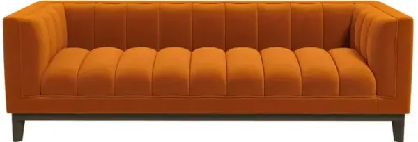 Melissa - Mid Century Modern Sofa - Orange