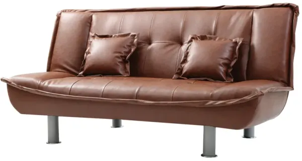 Lionel - Sofa Bed - Brown
