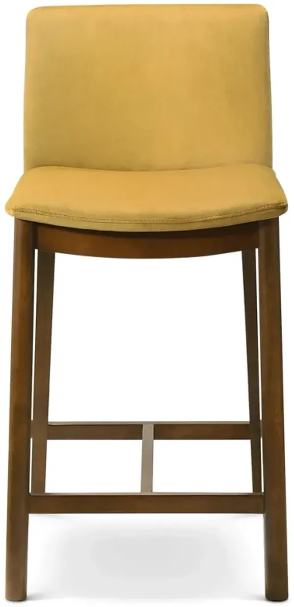 Shannon - Counter Chair - Dark Yellow