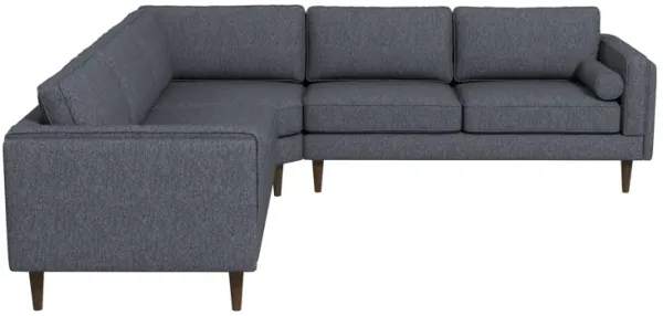 Amber - Sectional Corner Sofa - Gray