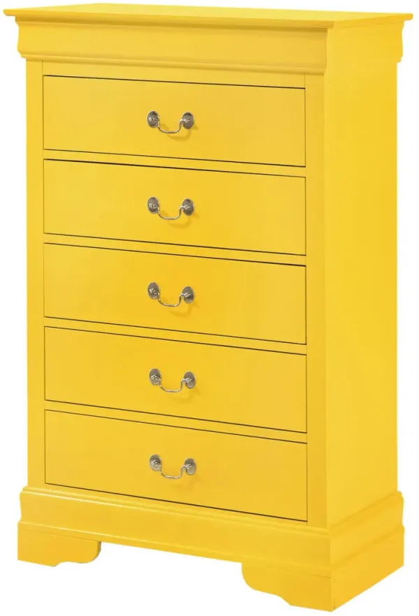 Louis Phillipe - Chest - Yellow