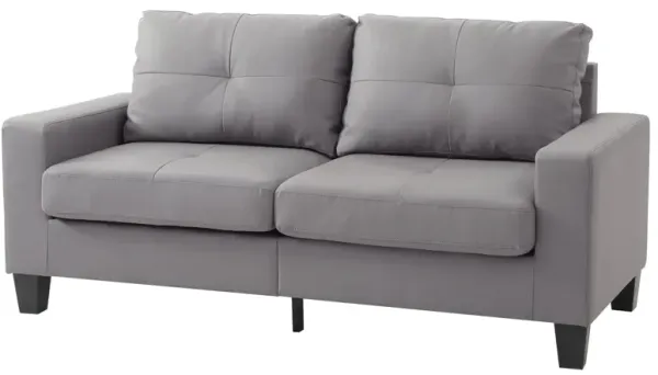 Modern Sofa With Casual Elegance - Gray