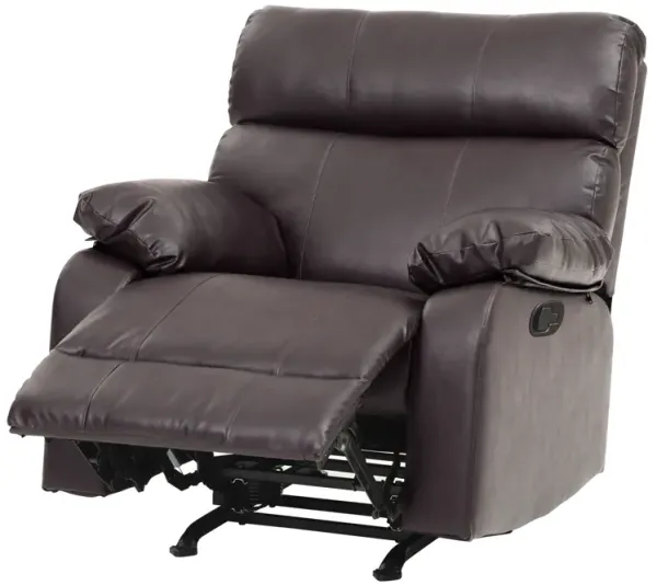 Rocker Recliner - Dark Brown