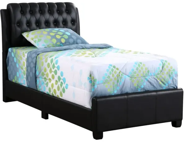 Marilla - Twin Bed - Black