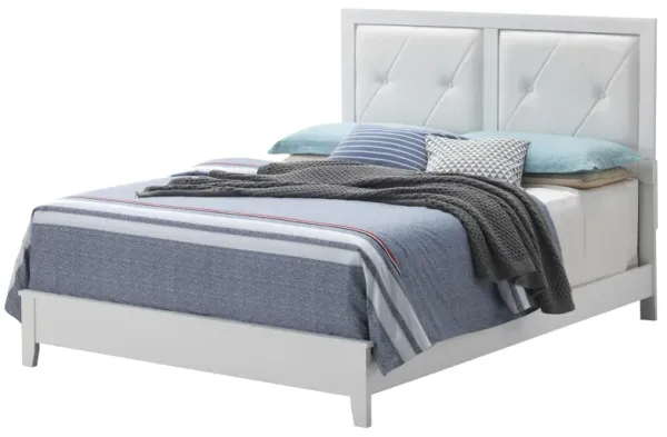 Primo - Queen Bed - White