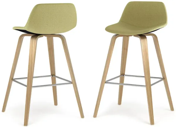 Randolph - Bentwood Counter / Bar Height Stool (Set of 2) - Green