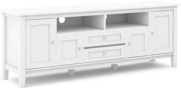 Warm Shaker - TV Media Stand - White