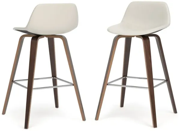 Randolph - Bentwood Counter / Bar Height Stool (Set of 2) - White