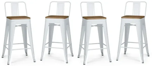 Rayne - Counter Height Stool (Set of 4) - White