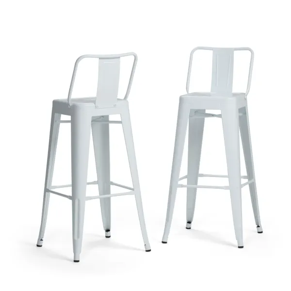 Rayne - Multifunctional Bar Stool (Set of 2) - White
