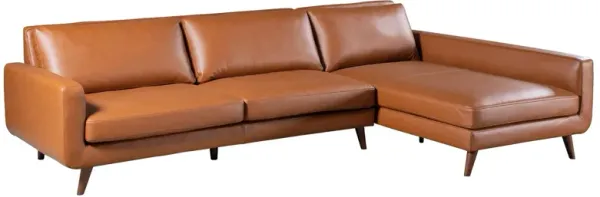 Garland - Right Sectional Sofa - Cognac