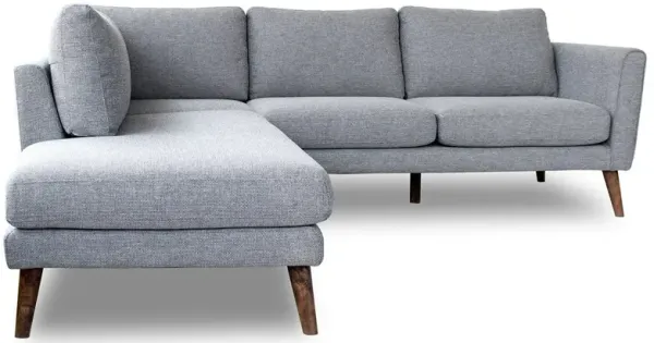 Benson - Sectional Sofa Left Facing Chaise - Gray