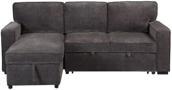 Territory - Pull Out Sofa Bed - Dark Gray