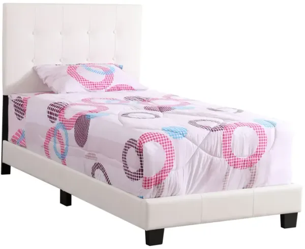 Caldwell - Twin Bed - White