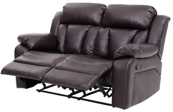 Reclining Loveseat For Relaxation - Dark Brown