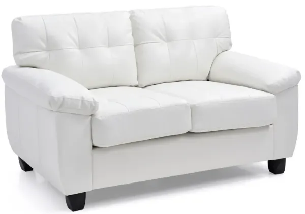 Gallant - Loveseat - White