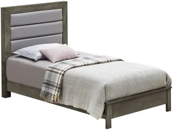 Twin Bed For Modern Spaces - Gray
