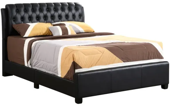 Marilla - King Bed - Black