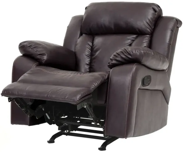 Daria - Rocker Recliner - Dark Brown